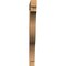 Ekena Millwork Funston Block Rough Sawn Bracket, Western Red Cedar, 4"W x 40"D x 44"H BKT04X40X44FST05RWR - alternate 3